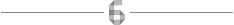 简约数字分割线 6