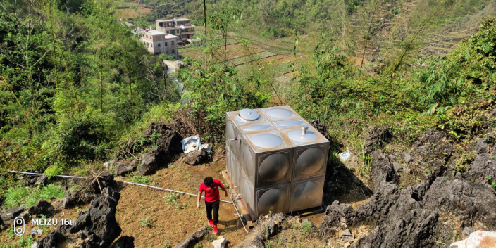 集中连片供水后,富宁群众与"靠天吃水"挥手不见