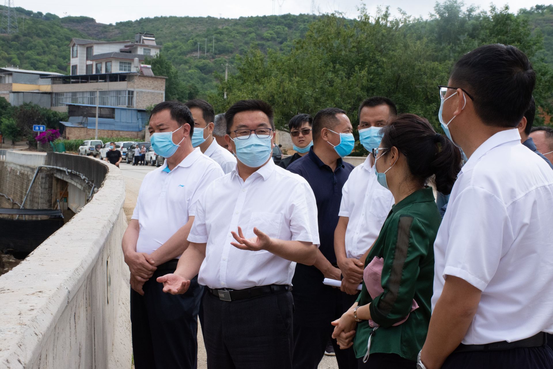 马忠俊到文山市西畴县开展巡河
