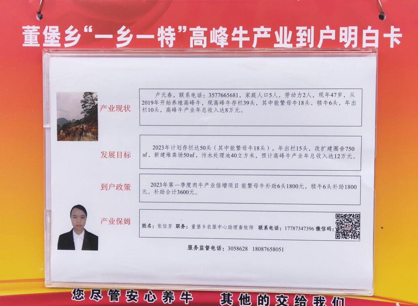 图为董堡乡高峰牛产业到户明白卡.jpg
