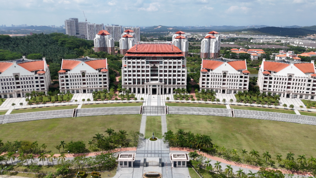 厦门大学马来西亚分校鸟瞰图。(厦门大学马来西亚分校供图) 厦门大学马来西亚分校鸟瞰图。(厦门大学马来西亚分校供图)